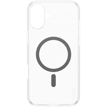 CARE by PanzerGlass Flagship Case Transparent Urban Combat w. Black MagSafe iPhone 16 Plus