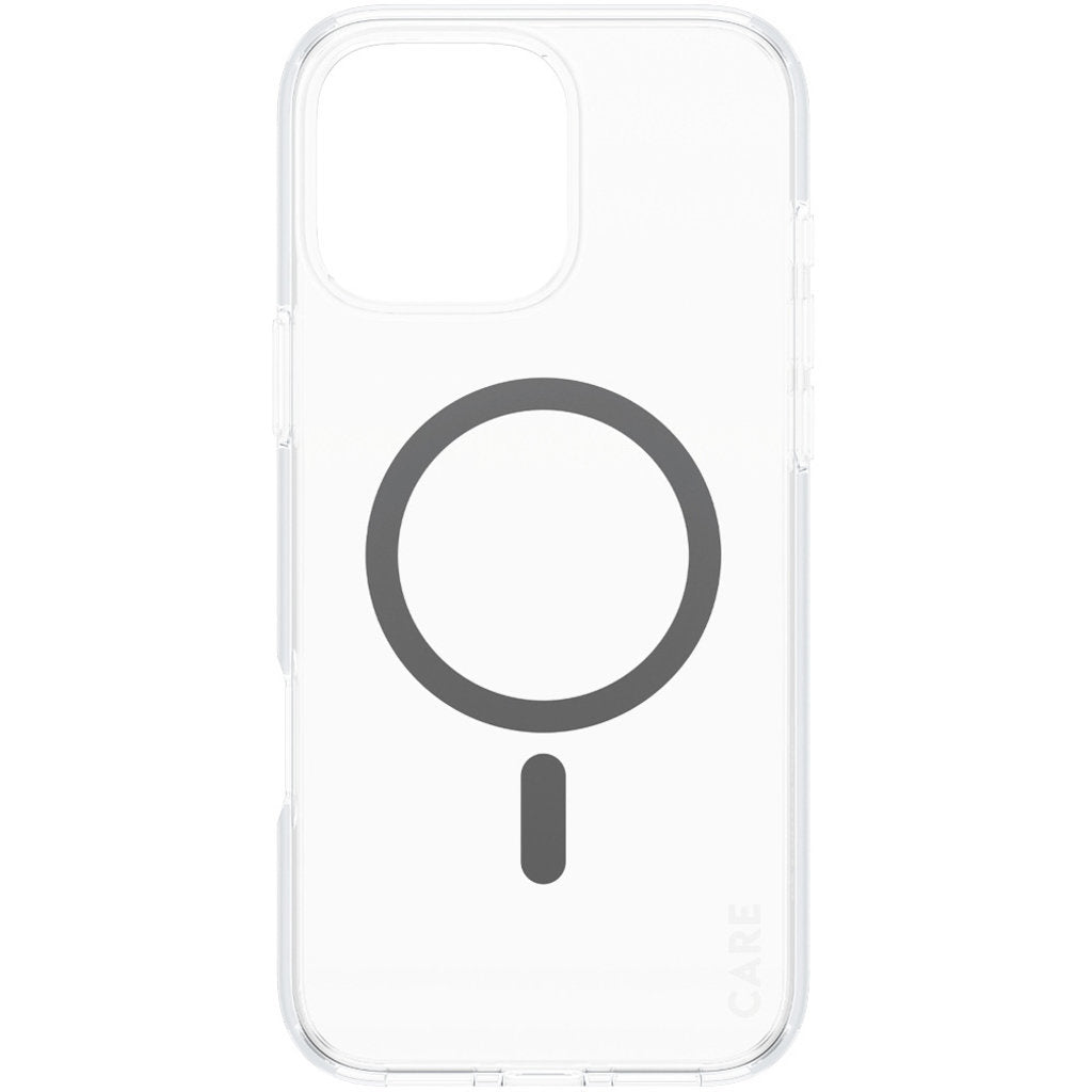 CARE by PanzerGlass Flagship Case Transparent Urban Combat w. Black MagSafe iPhone 16 Pro Max