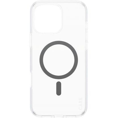 CARE by PanzerGlass Flagship Case Transparent Urban Combat w. Black MagSafe iPhone 16 Pro Max