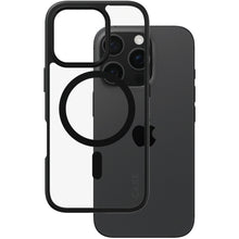 CARE by PanzerGlass Flagship Case Transparent Urban Combat w. Black Frame & MagSafe iPhone 16 Pro
