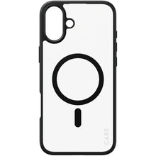 CARE by PanzerGlass Flagship Case Transparent Urban Combat w. Black Frame & MagSafe iPhone 16 Plus