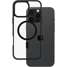 CARE by PanzerGlass Flagship Case Transparent Urban Combat w. Black Frame & MagSafe iPhone 16 Pro Max