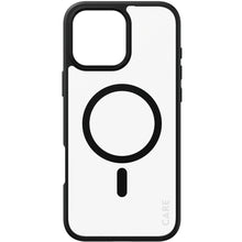 CARE by PanzerGlass Flagship Case Transparent Urban Combat w. Black Frame & MagSafe iPhone 16 Pro Max