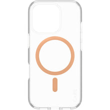 CARE by PanzerGlass Flagship Case Transparent Urban Combat w. Peachy MagSafe iPhone 16 Pro