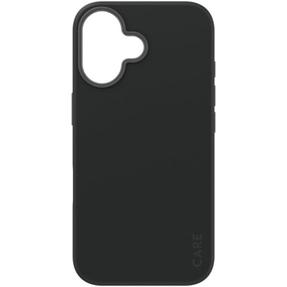 CARE by PanzerGlass Fashionable Case Black w. MagSafe iPhone 16
