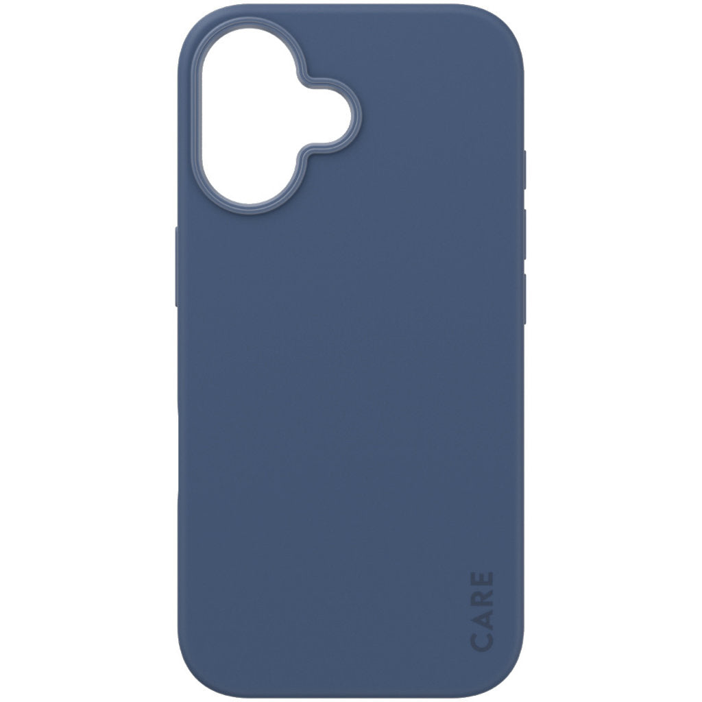 CARE by PanzerGlass Fashionable Case Blue w. MagSafe iPhone 16