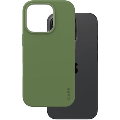 CARE by PanzerGlass Fashionable Case Green w. MagSafe iPhone 16 Pro