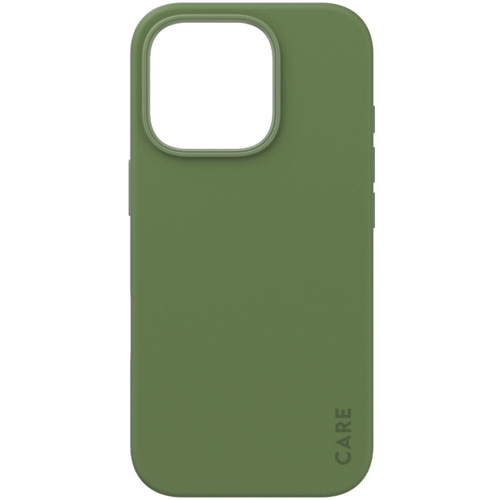 CARE by PanzerGlass Fashionable Case Green w. MagSafe iPhone 16 Pro