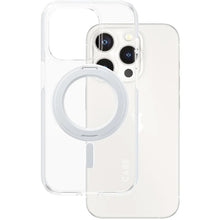 CARE by PanzerGlass Feature Case Transparent w. Silver Kickstand & MagSafe iPhone15 Pro