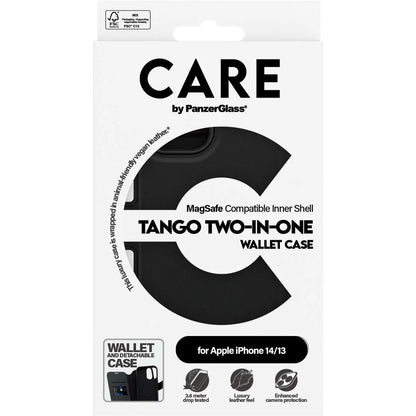 CARE by PanzerGlass Feature Case Tango Two-in-One Wallet w. MagSafe iPhone 14