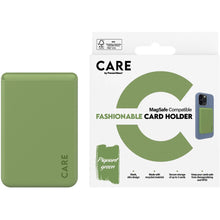 CARE by PanzerGlass Fashionable Card Holder Green
