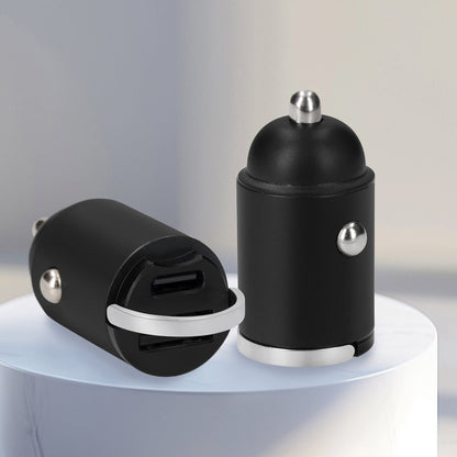 Mobiparts Car Charger 2-port 30W PD Fast Charging Black V2