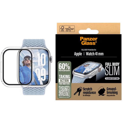 PanzerGlass Full Body Snappie Apple Watch 10 42mm - Slim Transparent