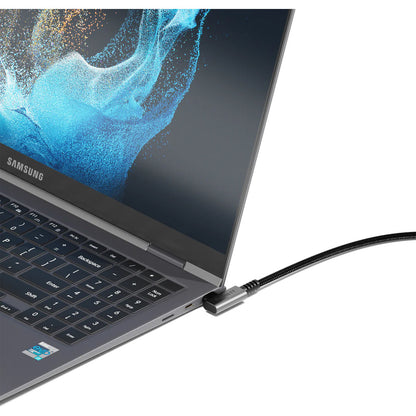 Cygnett Unite Right Angled Braided USB-C to USB-C Cable 1m Black