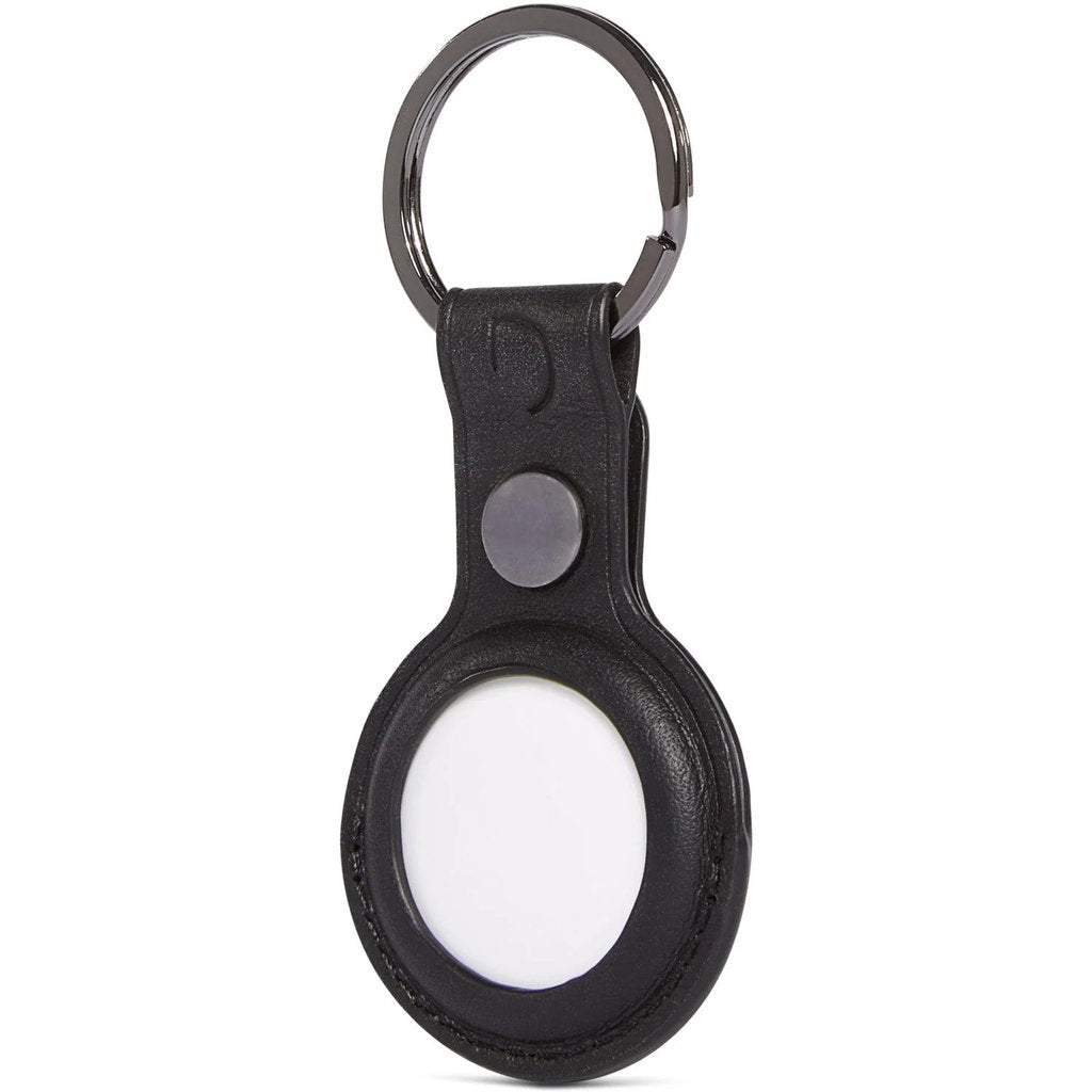 Decoded Leather Airtag Loop Black