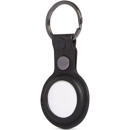 Decoded Leather Airtag Loop Black