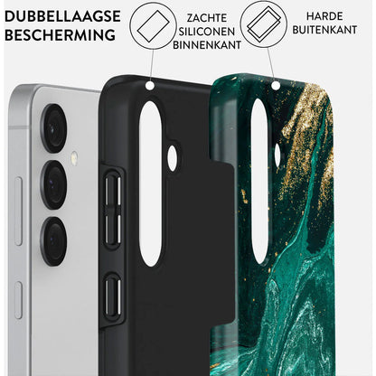 Burga Tough Case Samsung Galaxy S25 - Emerald Pool