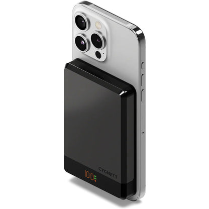 Cygnett MagSlim 10.000mAh Powerbank Black