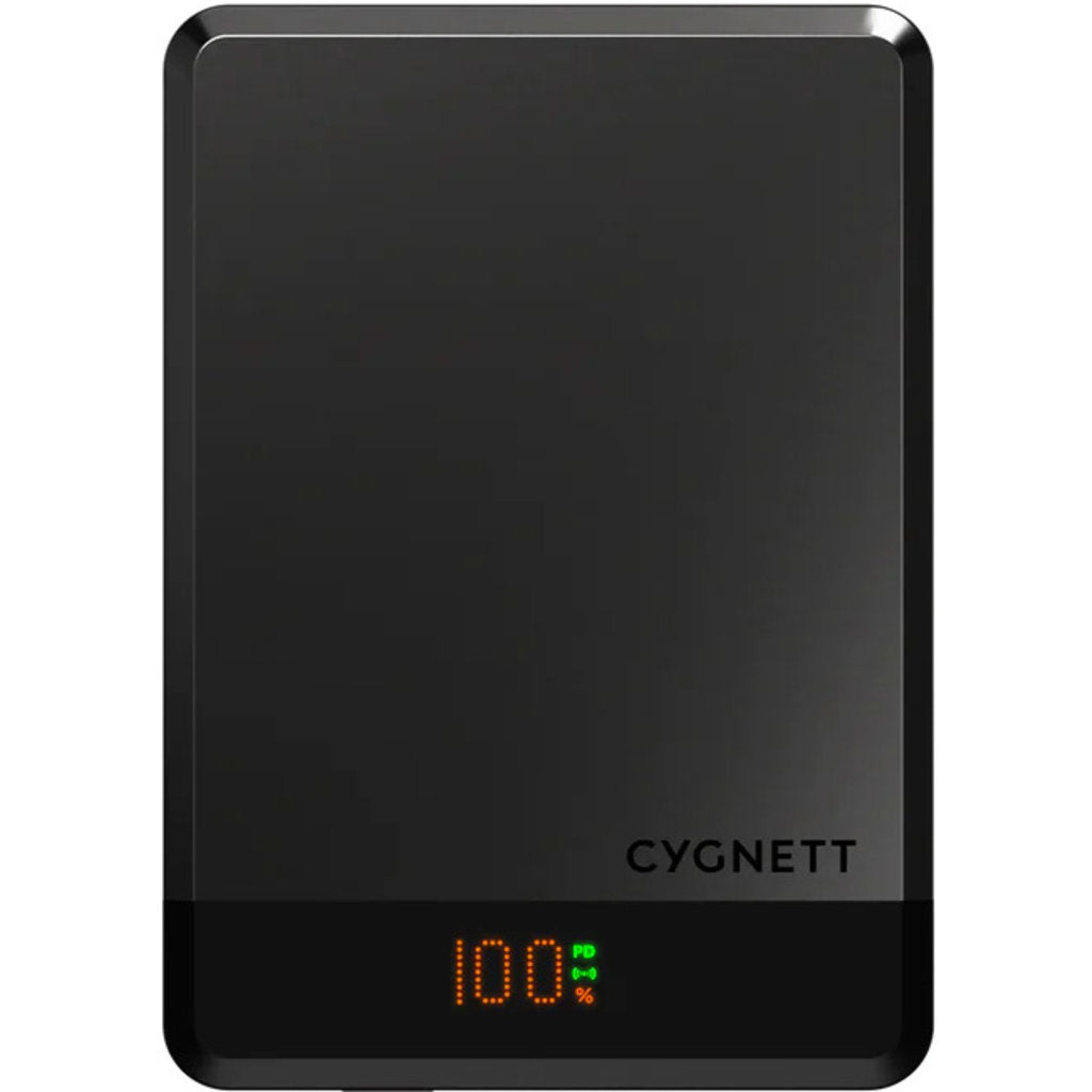 Cygnett MagSlim 10.000mAh Powerbank Black