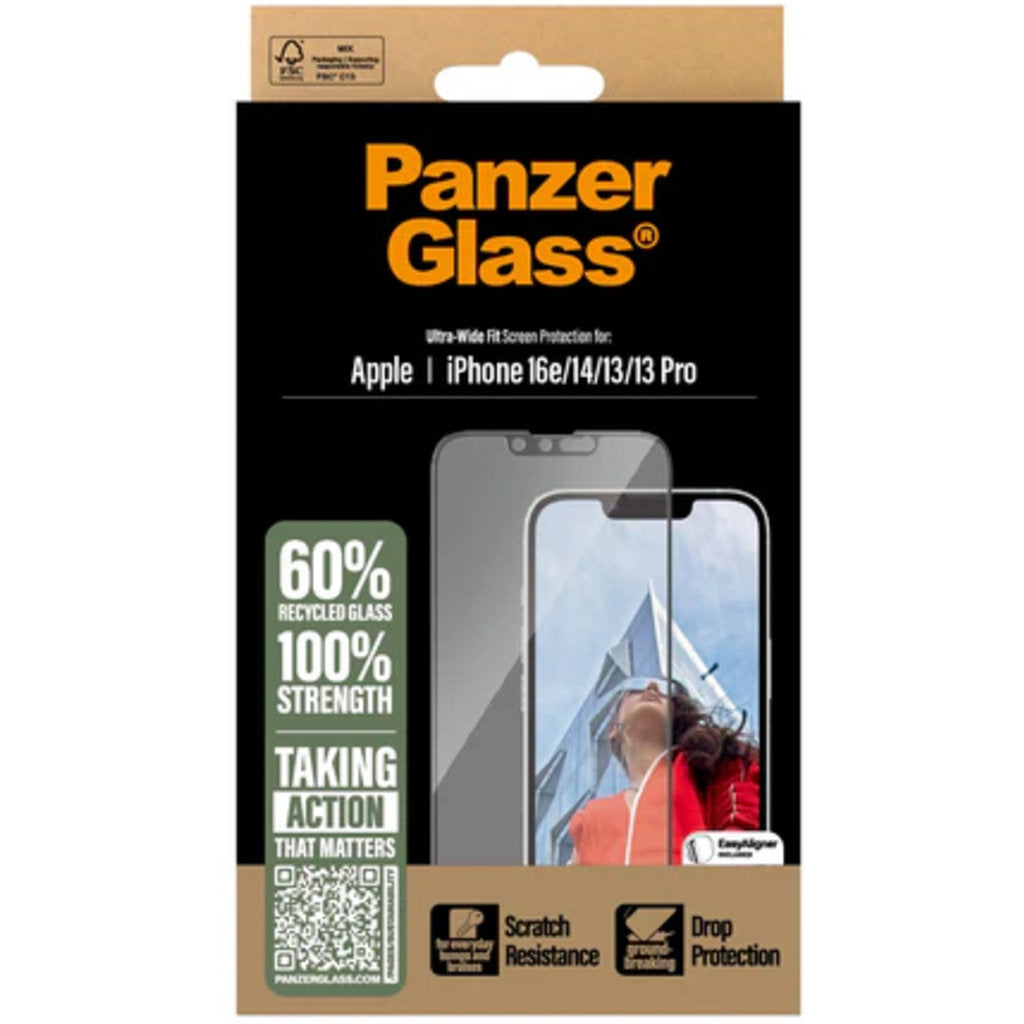 Panzerglass Apple iPhone 16e/14/13/13 Pro - Ultra-Wide Fit