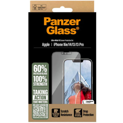 Panzerglass Apple iPhone 16e/14/13/13 Pro - Ultra-Wide Fit