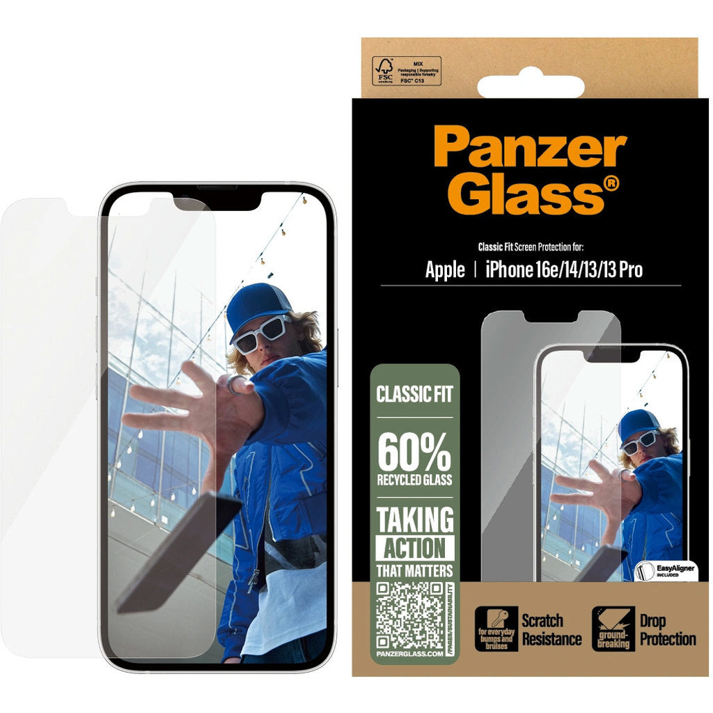 Panzerglass Apple iPhone 16e/14/13/13 Pro - Classic Fit