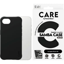 CARE by PanzerGlass Fashionable Case Samba Black w. MagSafe iPhone 16e