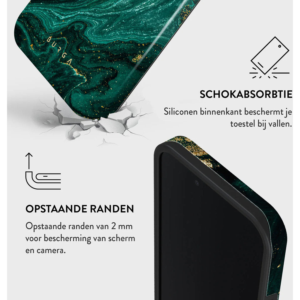 Burga Tough Case Apple iPhone 16e - Emerald Pool