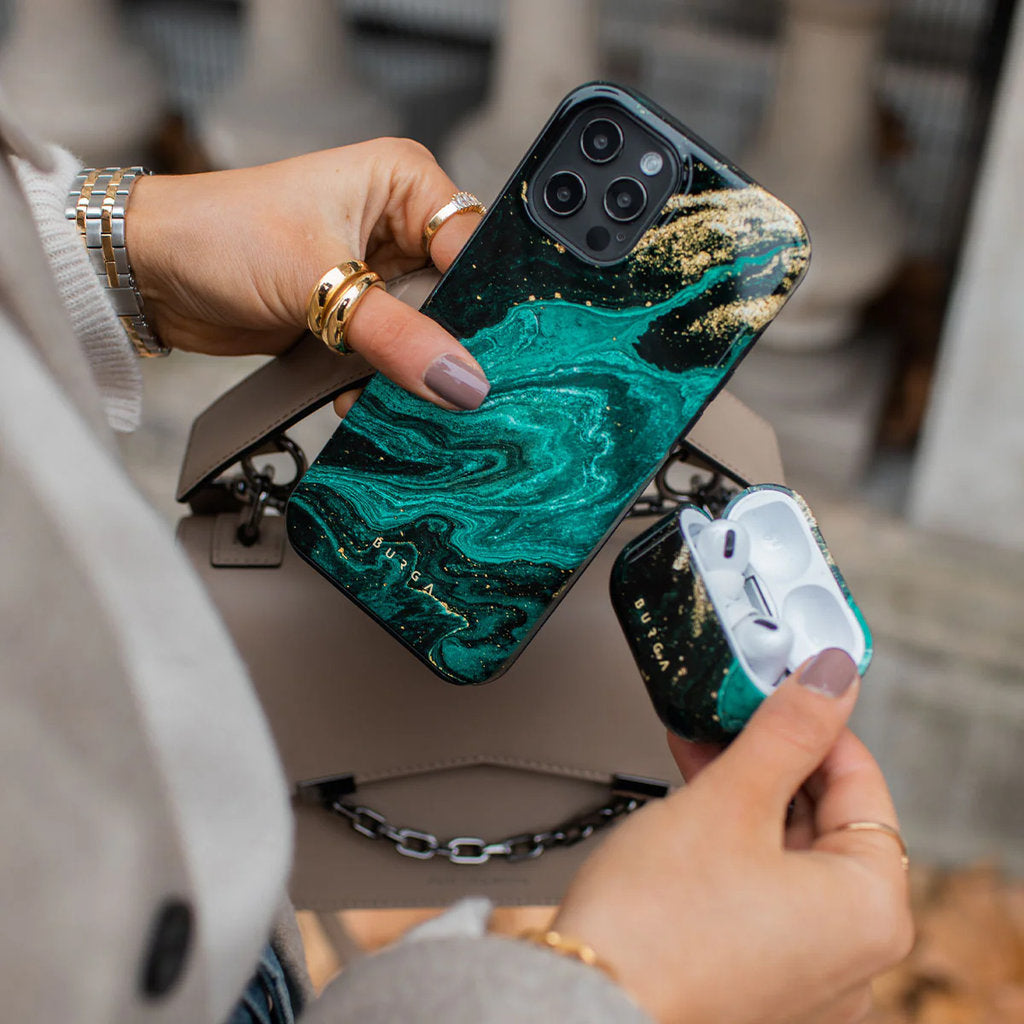 Burga Tough Case Apple iPhone 16e - Emerald Pool