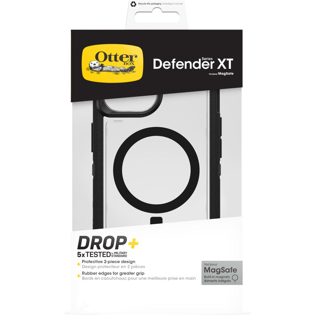OtterBox Defender XT Case Apple iPhone 16e/15/14/13 Clear/Black