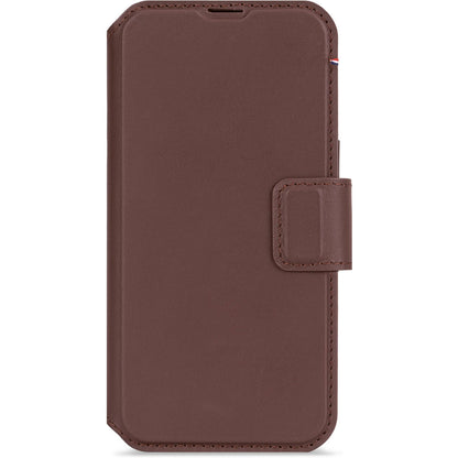 Decoded Leather Detachable Wallet Apple iPhone 16e Chocolate Brown