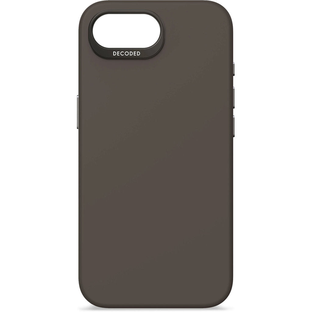 Decoded Silicone Backcover Apple iPhone 16e Black