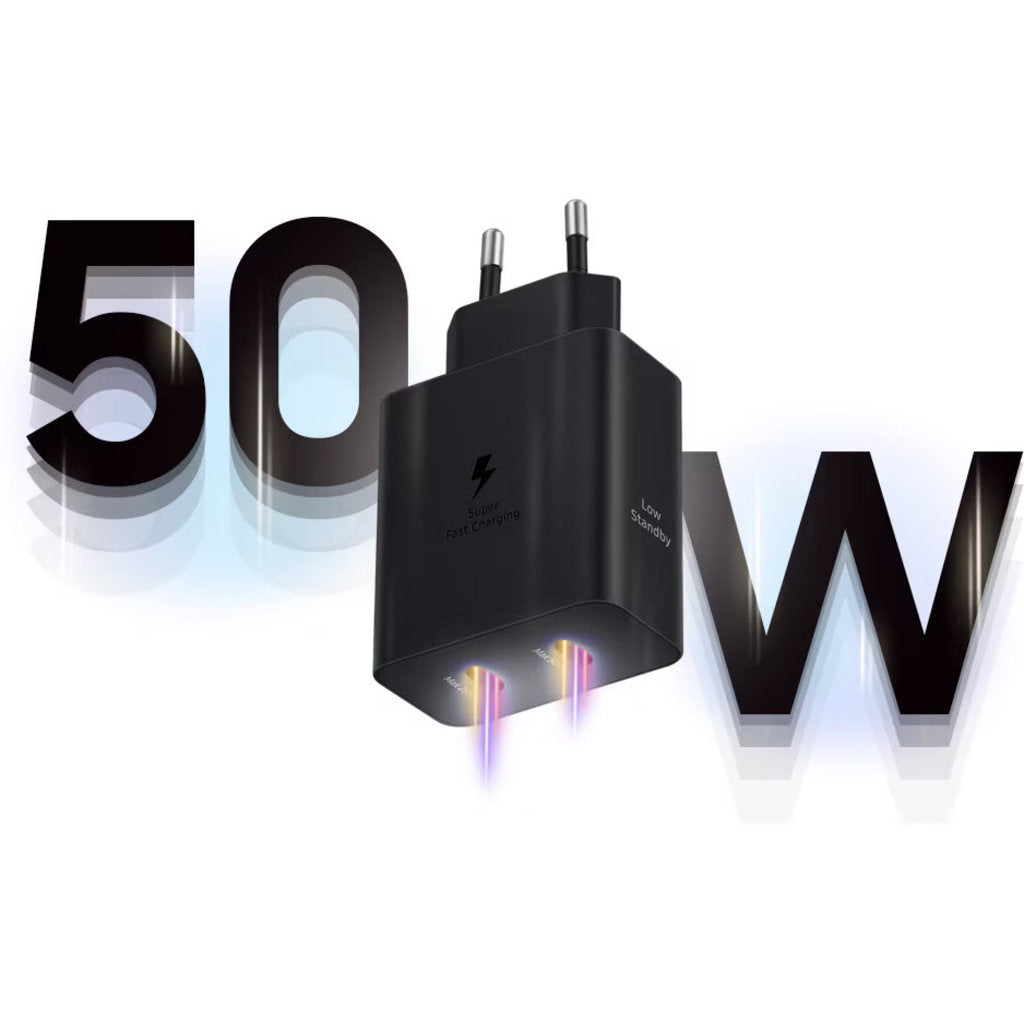 Samsung Duo Power Adapter 50W incl USB-C to USB-C Cable