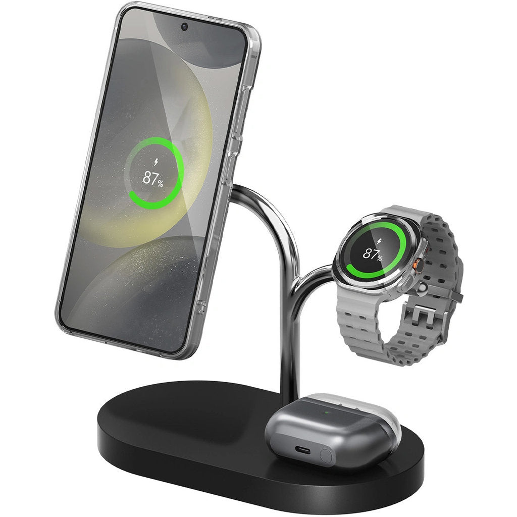 Samsung Wireless 3 in 1 Charger 15W Black