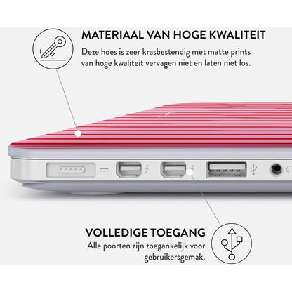 Burga Hard Case Apple MacBook Air 13 (2022) M2 A2681 - Favorite Bikini