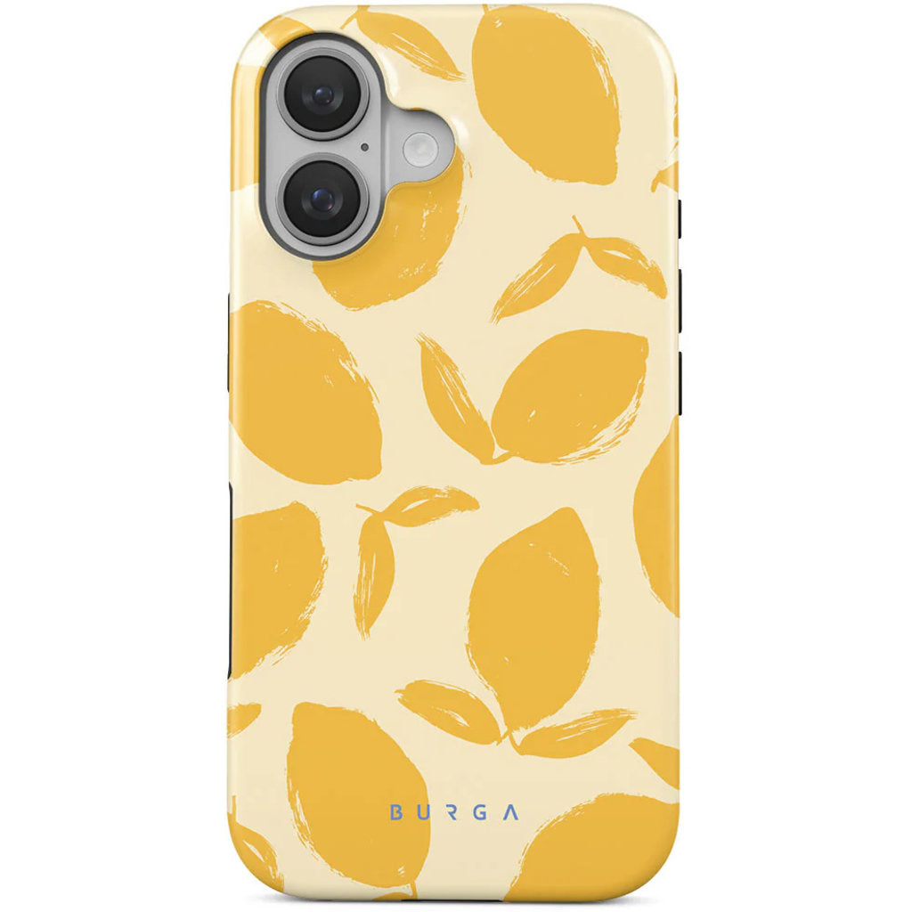 Burga Tough MagSafe Case Apple iPhone 16 - Lemon Tart