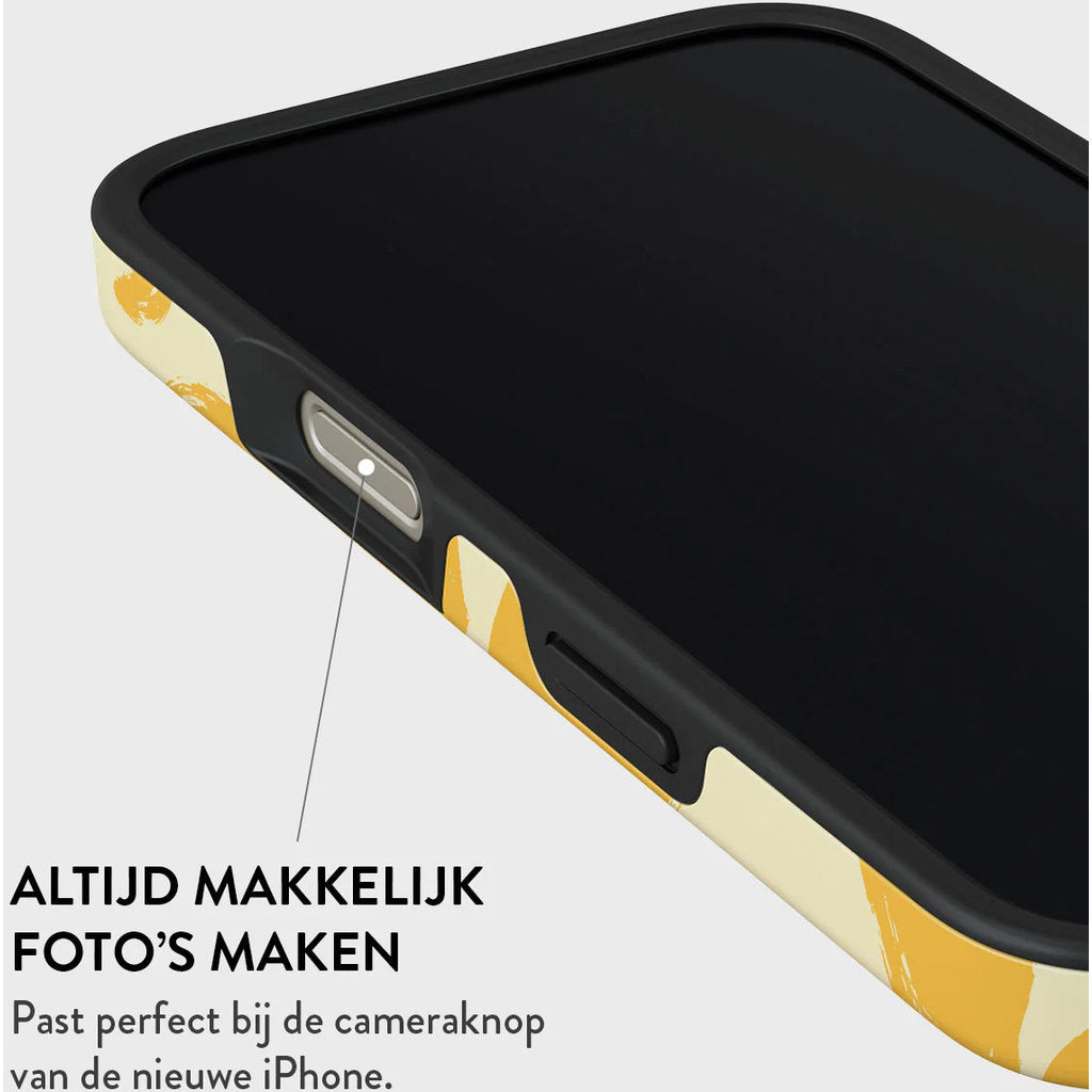 Burga Tough MagSafe Case Apple iPhone 16 Pro - Lemon Tart