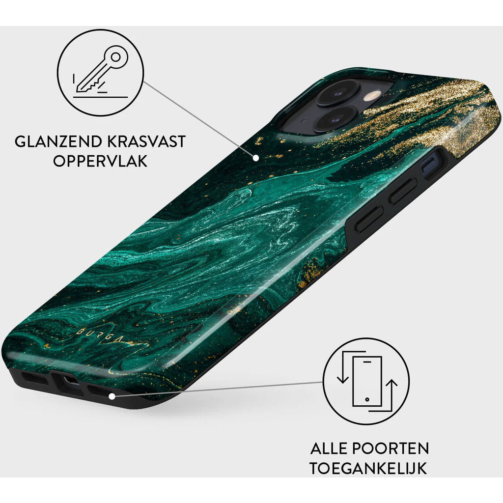 Burga Tough MagSafe Case Apple iPhone 16 - Emerald Pool