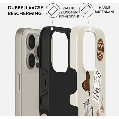 Burga Tough Case Apple iPhone 16 Pro - Oat Milk Please