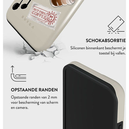 Burga Tough Case Apple iPhone 15 - Oat Milk Please