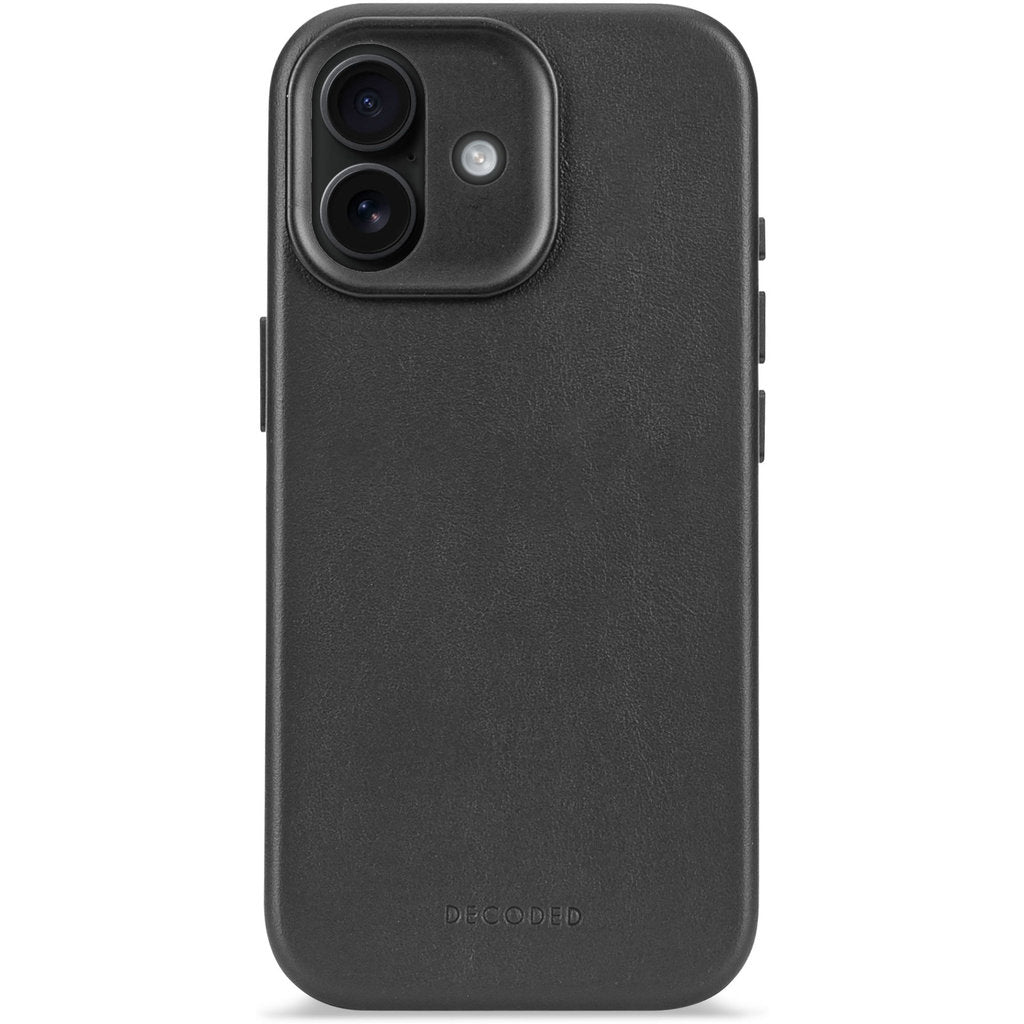 Decoded Leather Backcover Apple iPhone 17 Black