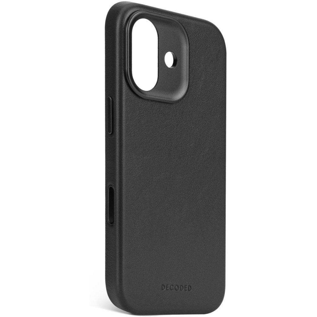Decoded Leather Backcover Apple iPhone 17 Black