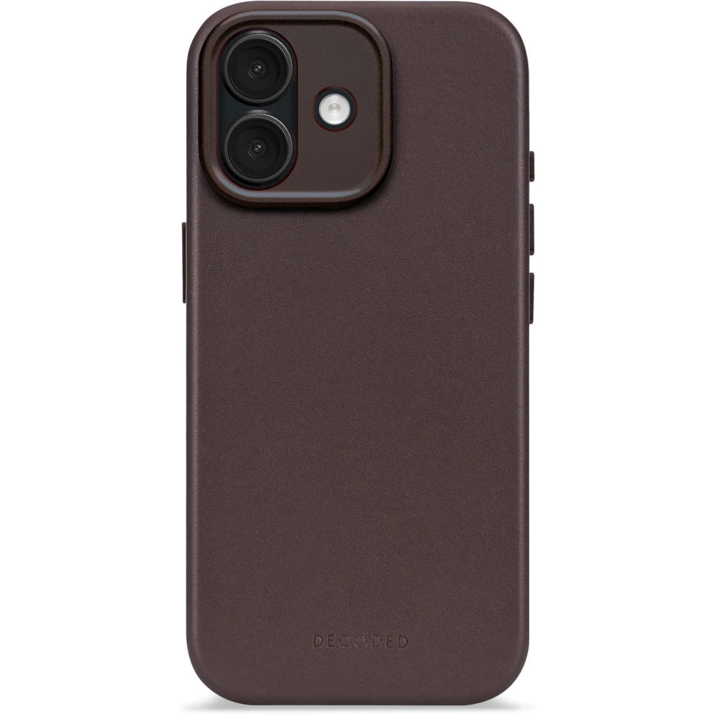 Decoded Leather Backcover Apple iPhone 17 Chocolate Brown