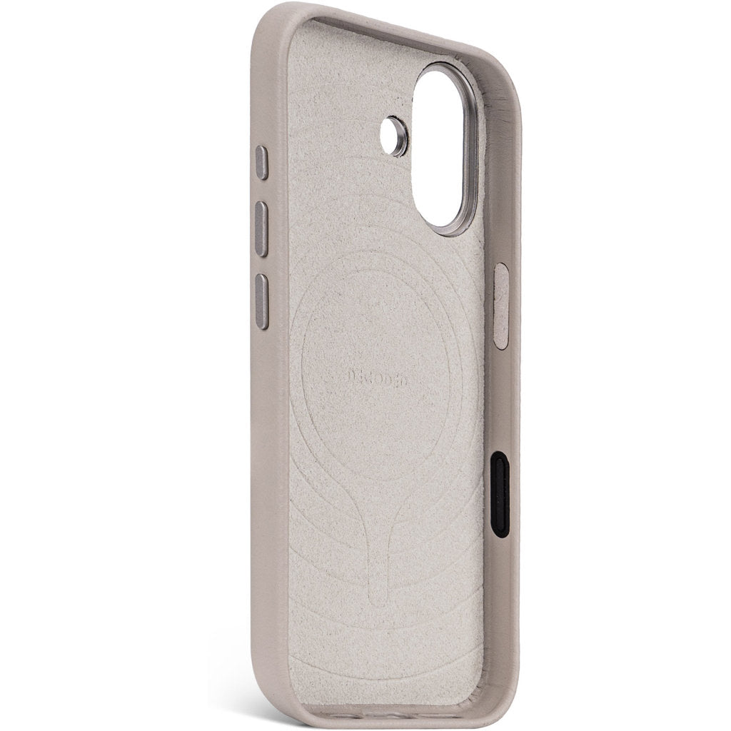 Decoded Leather Backcover Apple iPhone 17 Solid Clay