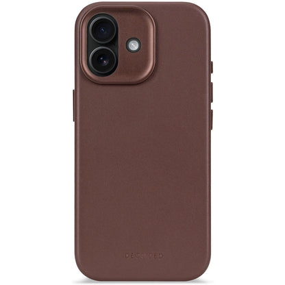 Decoded Leather Backcover Apple iPhone 17 Dark Ruby