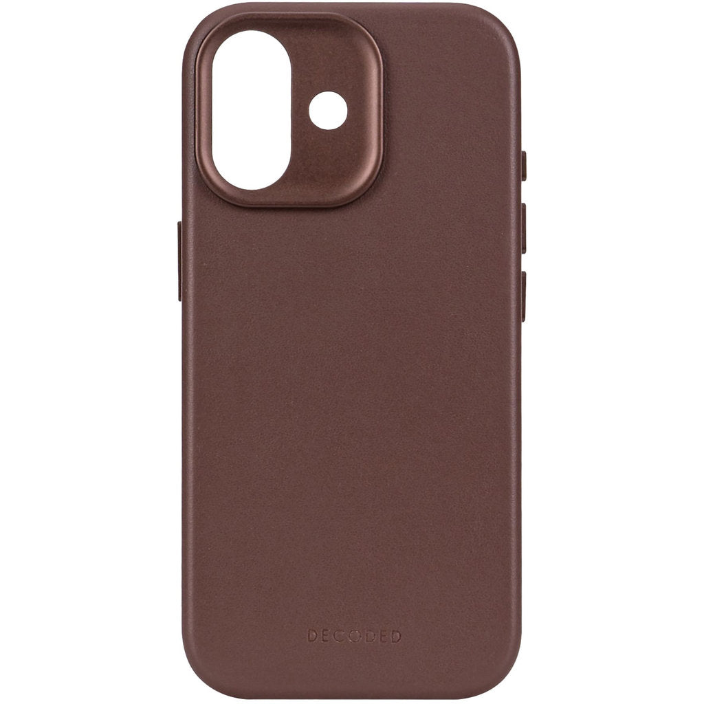Decoded Leather Backcover Apple iPhone 17 Dark Ruby