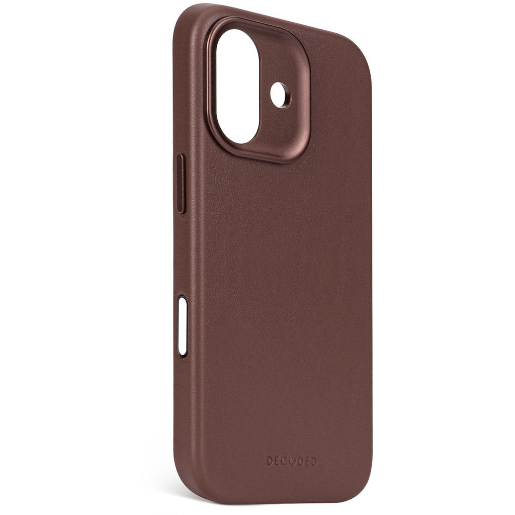 Decoded Leather Backcover Apple iPhone 17 Dark Ruby