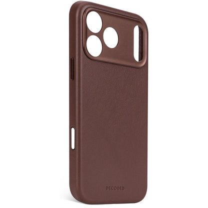 Decoded Leather Backcover Apple iPhone 17 Pro Dark Ruby