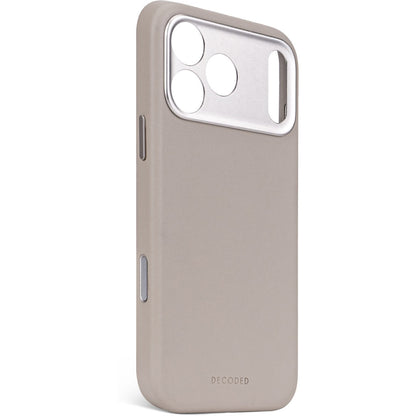 Decoded Leather Backcover Apple iPhone 17 Pro Solid Clay