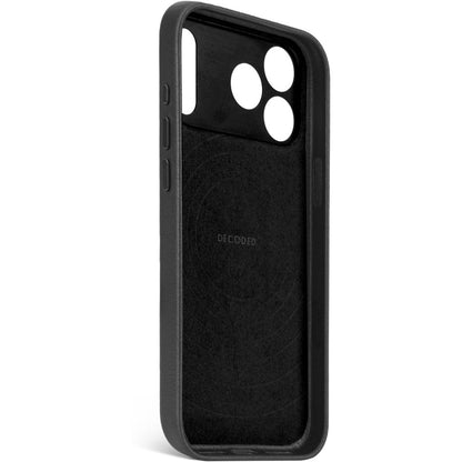 Decoded Leather Backcover Apple iPhone 17 Pro Black